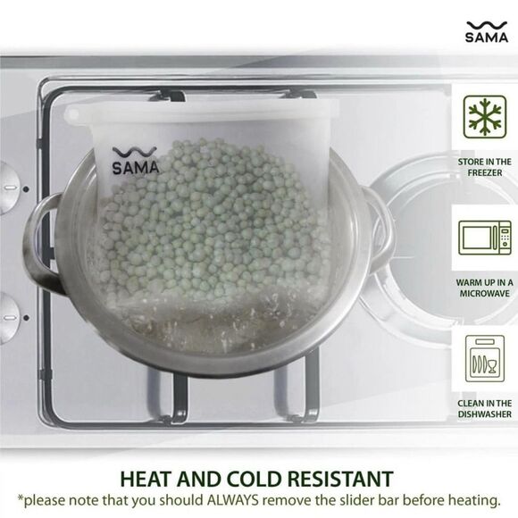 Multi-Color Reusable Storage Bags - Picture 7 of 17